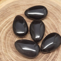 Obsidian Apachenträne Anhänger gebohrt