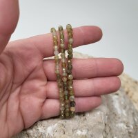 Turmalin grün Armband facettiert 4mm