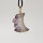 Amethyst Anhänger Mond gold plated