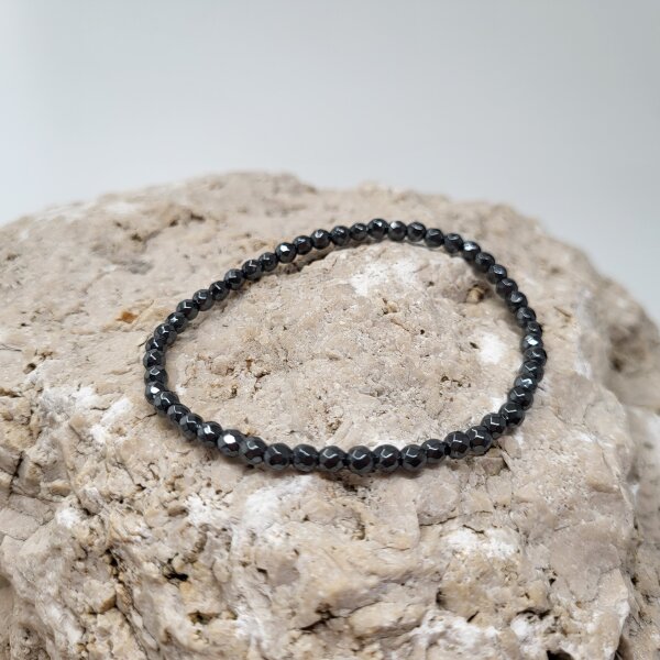 Terra Herz Armband facettiert 4mm