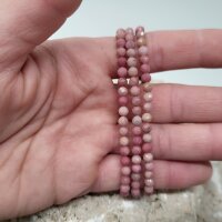 Rhodonit Armband facettiert 4mm