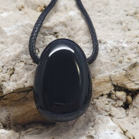 Onyx Anhänger gebohrt