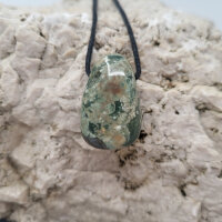 Rhyolith Anhänger gebohrt