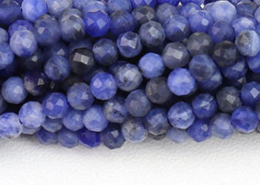 Sodalith Armband facettiert 4mm