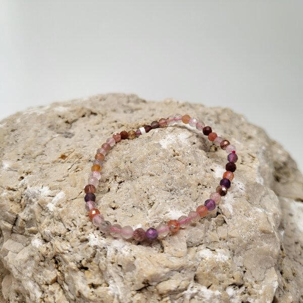 Super 7 Armband facettiert 4mm