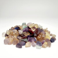 Fluorit Trommelsteine klein 1kg