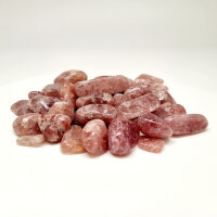 Erdbeerquarz Trommelsteine 1kg