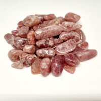 Erdbeerquarz Trommelsteine 1kg