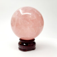 Rosenquarz Kugel 600g