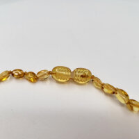 Bersteinkette hell für Kinder 32cm (1)