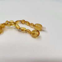 Bersteinkette hell für Kinder 32cm (1)