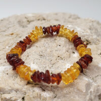 Bernstein Splitter Armband Kinder Multicolor