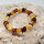 Bernstein Splitter Armband Kinder Multicolor
