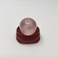Rosenquarz mini Kugel €/100g