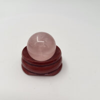 Rosenquarz mini Kugel €/100g