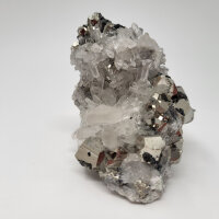 Pyrit mit Calcit Cluster Kilopreis