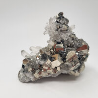 Pyrit mit Calcit Cluster Kilopreis