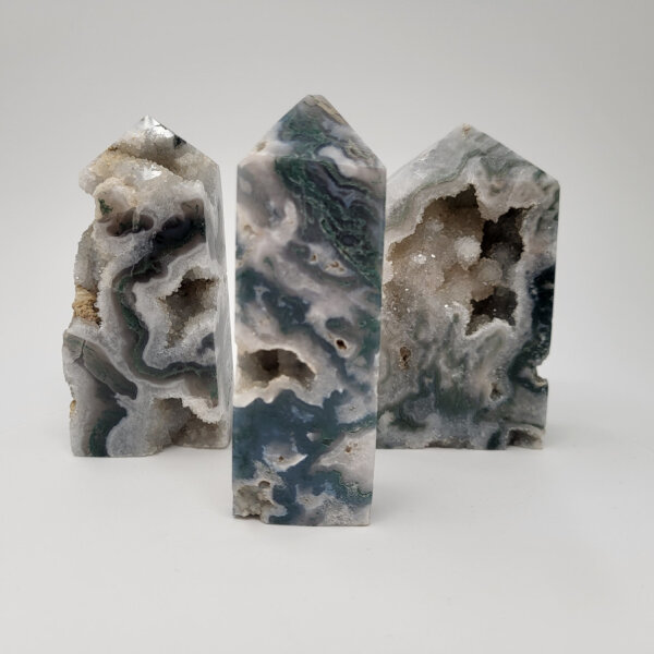 Druzy Moosachat Turm Kilopreis