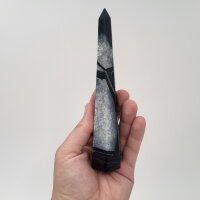 Schwarze Onyx Spitze €/100g