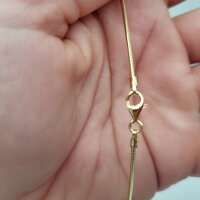 Halsreif 925er Silber vergoldet 45cm (966)