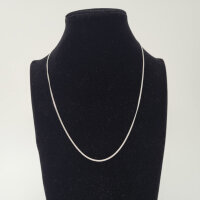 Silberkette 925er Silber rhodiniert 42cm (973)