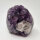 Amethyst Druse tief lila mit Calcite Kristall, 660g, 8x8x8cm  (6)
