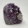 Amethyst Druse tief lila mit Calcite Kristall, 660g, 8x8x8cm  (6)