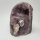 Seltene Amethyst Druse im Fliederton mit Calcite Kristall, 1500g, 12,5x9,5x10cm (9)
