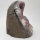 Seltene Amethyst Druse im Fliederton mit Calcite Kristall, 1500g, 12,5x9,5x10cm (9)