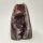 Seltene Multicolor Amethyst Druse mit Calcite Kristall, 920g, 12x9x7cm  (10)