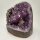 Amethyst Druse mit Calcite Kristall und Goethit, 3830g, 17x13,5x11,5cm (18)