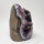 Amethyst Druse mit Calcite Kristall und Goethit, 3830g, 17x13,5x11,5cm (18)