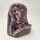 Amethyst Druse mit Calcite Kristall und Goethit, 3830g, 17x13,5x11,5cm (18)