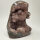 Amethyst Druse mit Calcite Kristall, 1980g, 14,5x11,5x9,5cm (20)