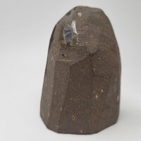 Amethyst Druse tief lila mit Calcite Kristallspitzen, 500g, 10x7,5x6cm (24)