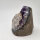 Amethyst Druse tief lila mit Calcite Kristall, 450g, 8x6x7cm (25)