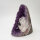 Amethyst Druse mit Calcite Kristall und Goethit, 1060g, 12,5x7x11cm (29)