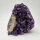 Amethyst Druse mit Calcite Kristall, 1360g, 12x11x8cm (31)