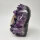 Amethyst Druse mit Calcite Kristall, 1360g, 12x11x8cm (31)