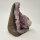 Amethyst Druse mit Calcite Kristall, 430g, 9x6x6cm  (5)