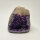Amethyst Druse mit Calcite Kristall, 570g, 8,5x8x5,5cm  (1)
