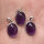 Amethyst oval Anhänger 925er Silber