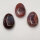 Red Lace Agate Anhänger gebohrt