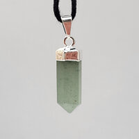 Aventurin Anhänger Pendel versilbert 0,3 µm