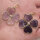 Amethyst Blumen Anhänger vergoldet 0,3 µm