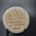 Selenit Untersetzer - Blume des Lebens gold 10cm