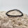 Achat schwarz Armband rund 4mm