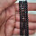 Achat schwarz Armband rund 4mm