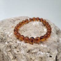 Bernstein Armband 7-8mm dunkel
