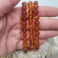 Bernstein Armband 7-8mm dunkel